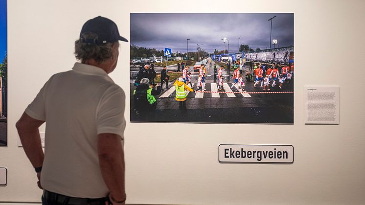 Fra utstillingen "Gata di" på Gamle Munch Museum som fant sted fra 15. juni til 14. juli