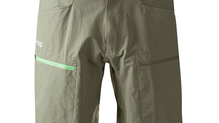 Utne Shorts - Pale Olive/Lime Zest