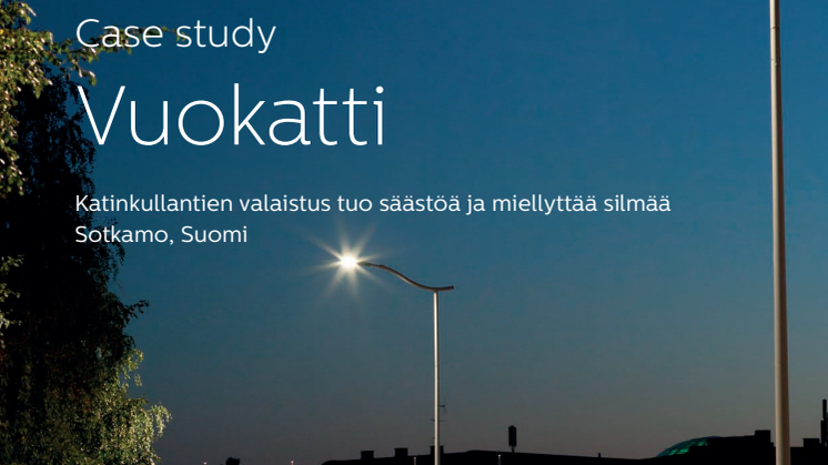 Ledivalaisinten asennus vanhoihin pylväisiin onnistui Vuokatissa