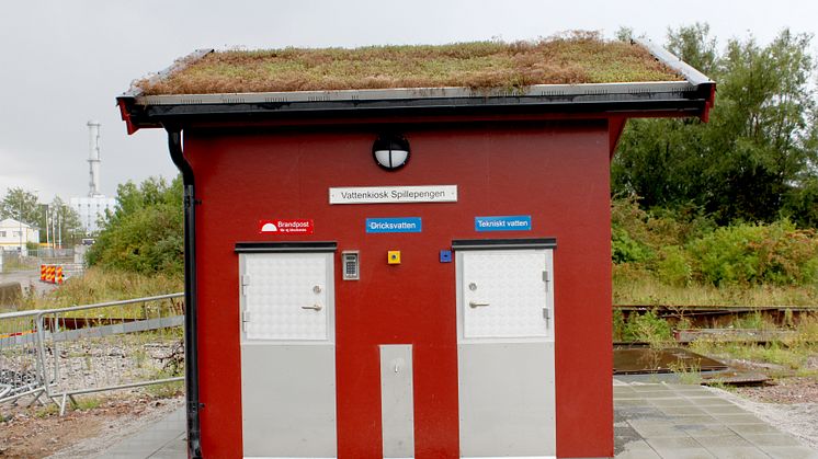 Vattenkiosk, Spillepengen i Malmö
