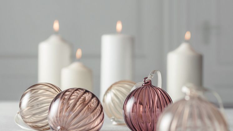 NYHETER - Munnblåste julekuler