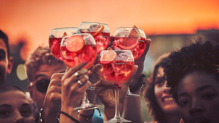Med lav alkoholprosent: Drinken er både søt, frisk og lettdrikkelig. Foto: Bacardi Martini