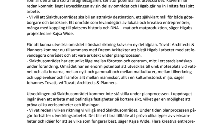 Slakthusområdet - en ny attraktiv del av Göteborg