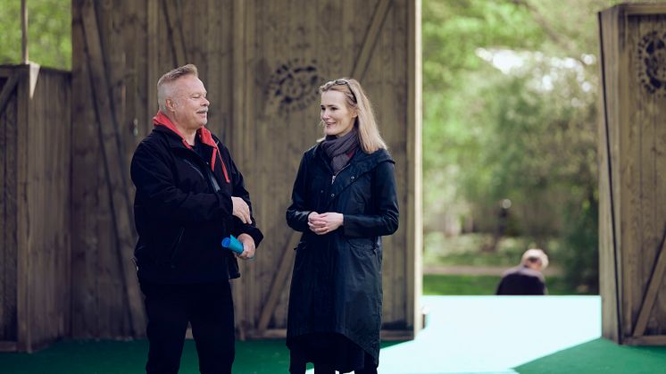 Hans Marklund och Lotta Olsson har skrivit manus till Stora drömmar som har premiär på Sofiero 11 maj. 