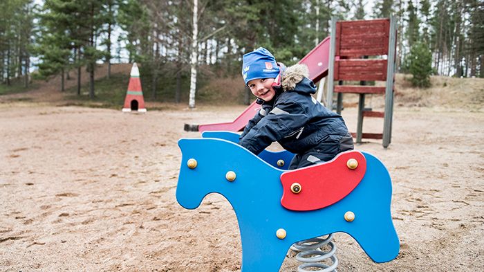 Ölsjöbadet laddar för lek