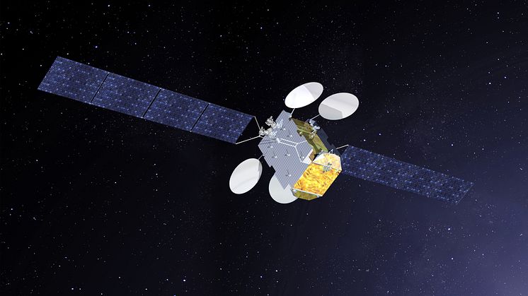 Le satellite de Broadband for Africa dont le lancement est prévu en 2019 - Crédit photo: Thales Alenia Space