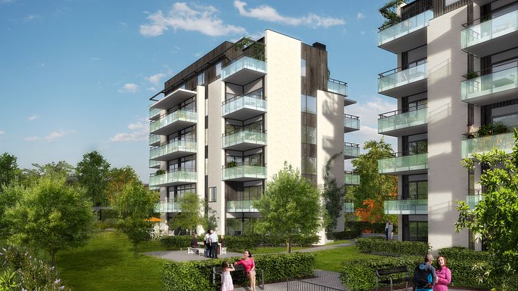 Pressinbjudan: Första spadtaget för Brf Apelgården i Båstad