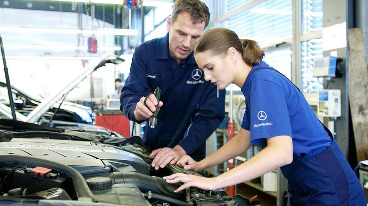Nu är det klart vilka unga fordonstekniker som får Mercedes-Benz Sveriges nya stipendium – TechStar. 