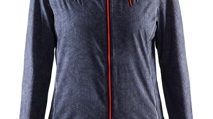 Mind jacket (dam) i färgen line black/shock.