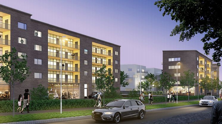 ​Riksbyggen bygger hyresrätter i Gustavsberg