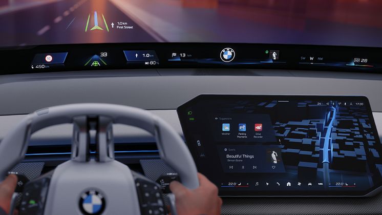 CES 2025 - BMW Panoramic iDrive - Navigation