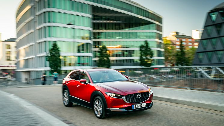 Mazda CX-30 i Soul Red Crystal