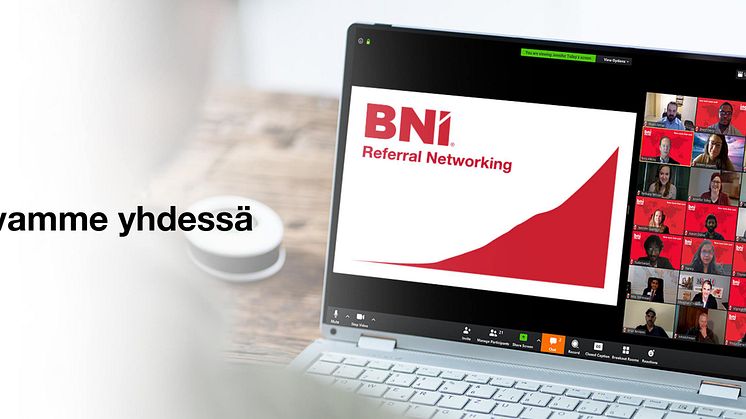 BNI bisnesverkosto tarjoaa kaupan mahdollisuuksia kesälläkin