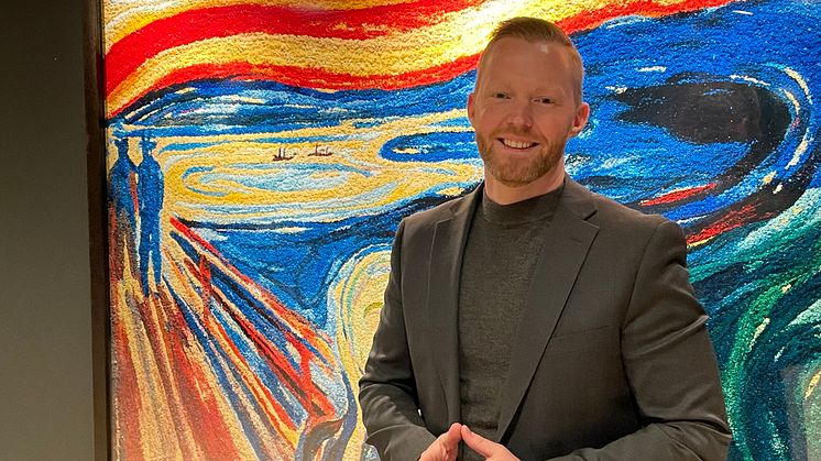 Ny direktør ved Clarion Hotel Oslo, Tore Sægrov Carlsson. 