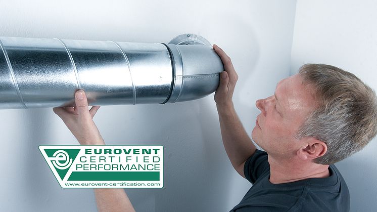 Lindab Safe och Safe Click är Eurovent-certifierade