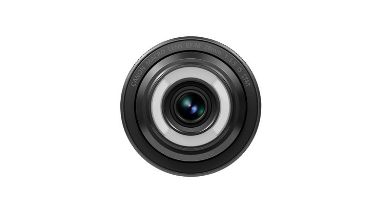 EF-M 28mm f3.5 Macro IS STM Front