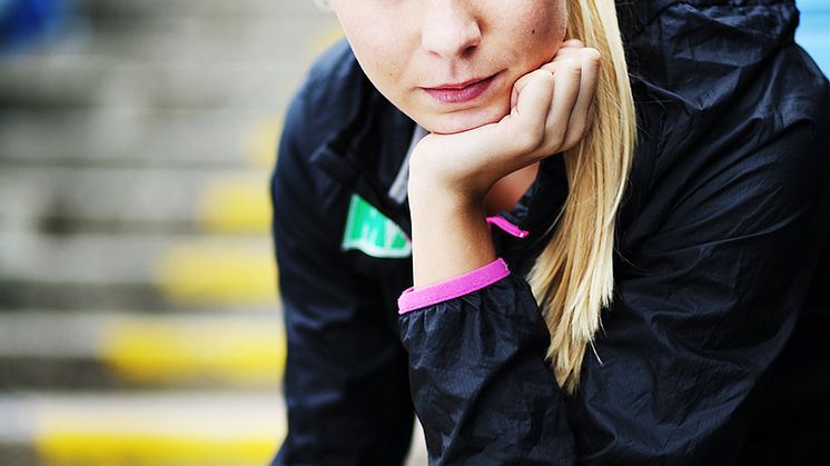 Daniella Busk från MAI är en av Sveriges nya friidrottstalanger