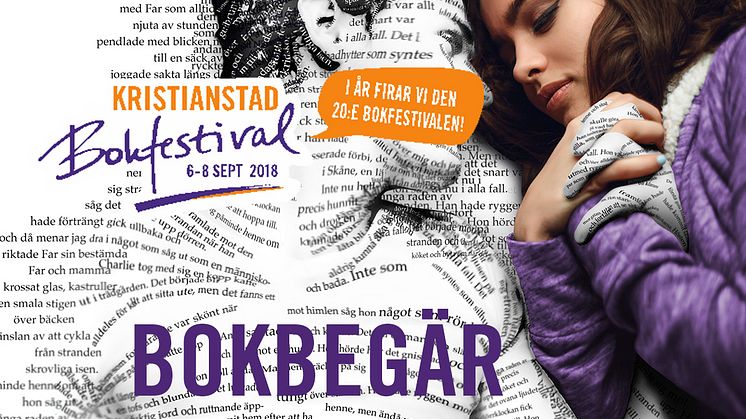 Bokbegär på Kristianstad Bokfestival 2018