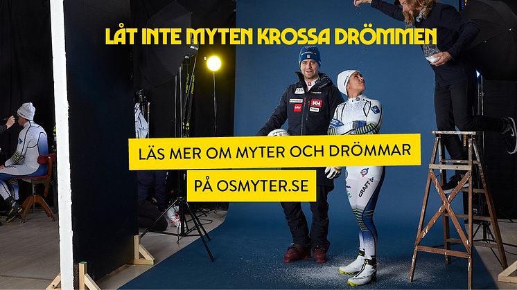 Svenska Skidförbundet lanserar ny kampanjwebb www.osmyter.se