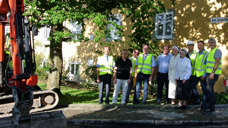 Kloster Strahlfeld setzt auf Erdgas – Bayernwerk verlegt Leitungen im Raum Roding