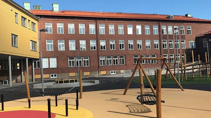 Inflyttningen klar för eleverna på Gamlestadsskolan