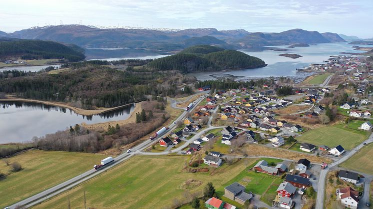 Transport fra Monstad til Kvenndalsfjellet, 27.4.2020