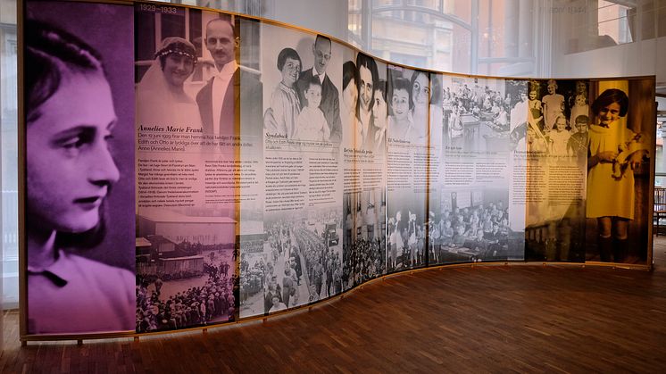 Ny Anne Frank-utställning öppnar i Stockholm
