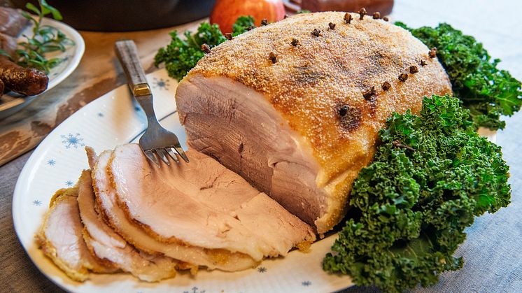 Försäljningen av KRAV-märkt julskinka ökar
