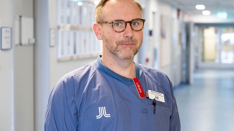 Södersjukhuset AB rekryterar Martin Nordberg som verksamhetschef på Verksamhetsområde Akut. Foto: Fotogruppen Södersjukhuset