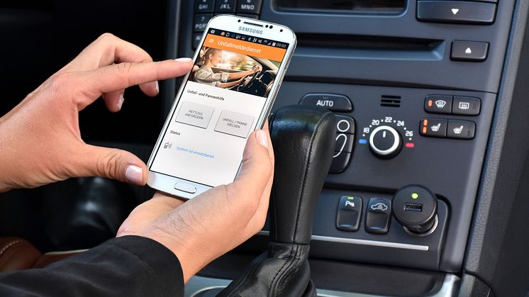 Der Unfallmeldedienst der Auto-Versicherer ist leicht und schnell zu installieren