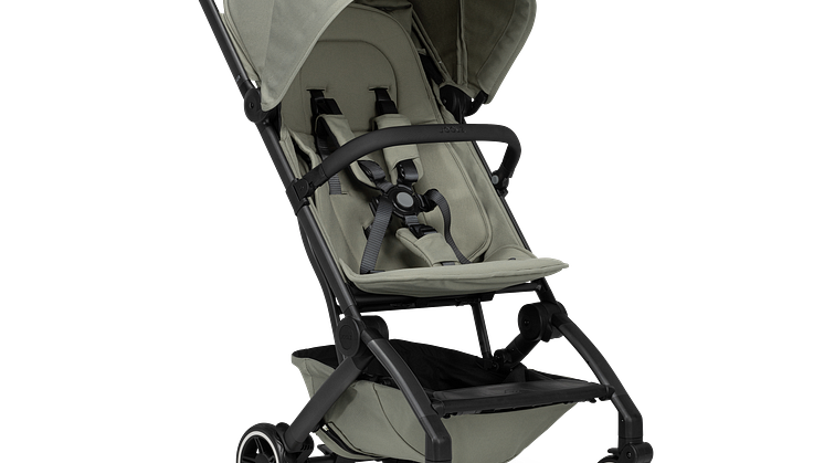 Joolz Aer+ Seat_Front_Side View_Right_Sage Green_Bumper.png