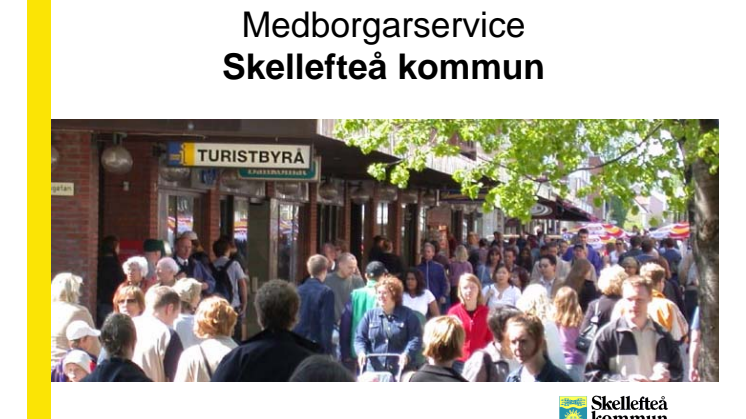 Skellefteå kommun ska bli enklare