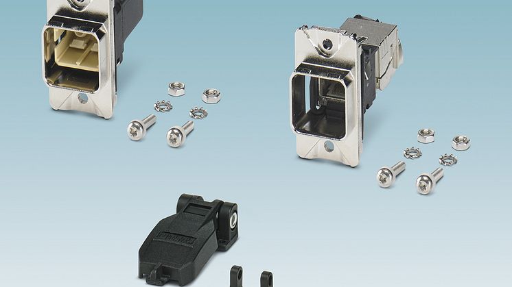 Robuste indbygningsrammer til RJ45 og SC-RJ