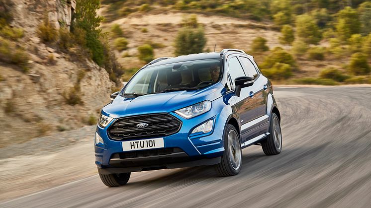 Kompaktní SUV EcoSport posílí nabídku Fordu na českém trhu