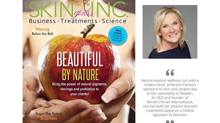 Intervju med Kerstin Florian i Skin Inc. 