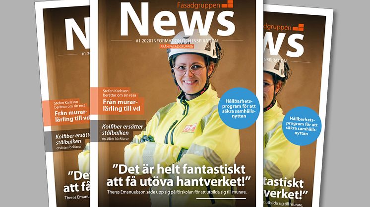 Fasadgruppen News - nytt nummer ute nu!