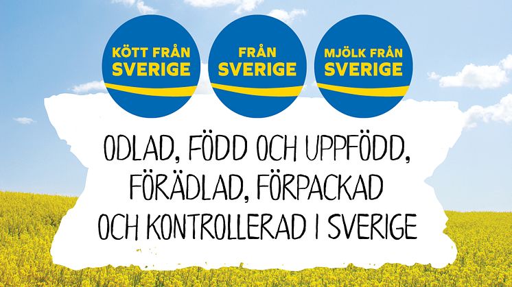 Från Sverige-märkningen gör succé. Intresset för ursprung är starkare än någonsin. Konsumenterna vill veta vad de äter och var maten kommer ifrån. Källa: Demoskop 2019.