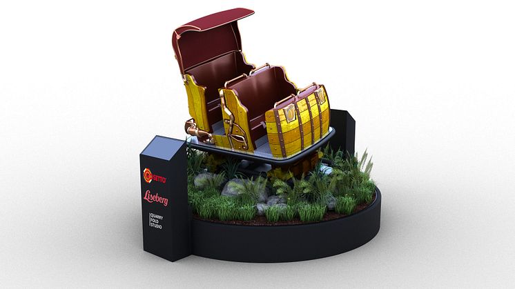 A preview of Liseberg’s new dark ride on display in Paris