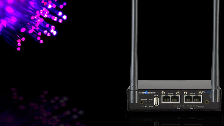 Härdad 4G-router med många tillval