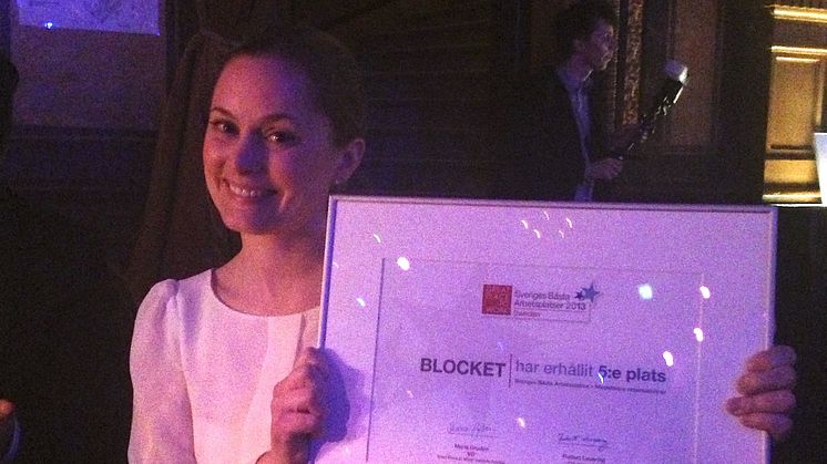 Blocket – en av Sveriges fem bästa arbetsplatser 2013