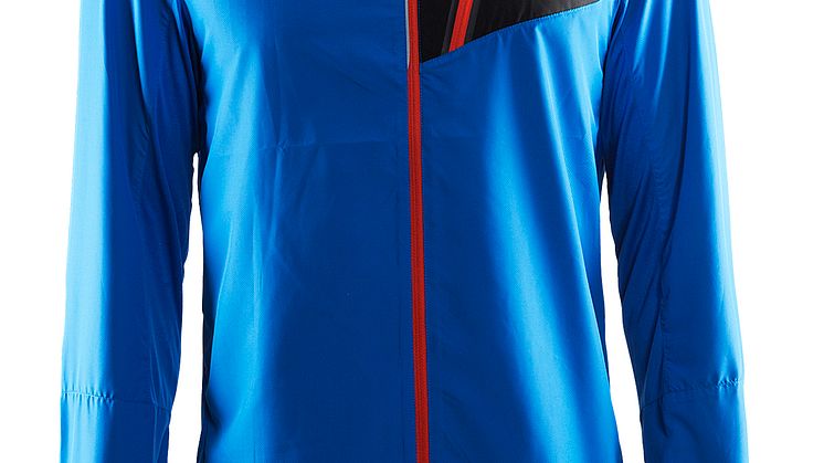 Devotion jacket (men) i färgen Sweden blue/cayenne