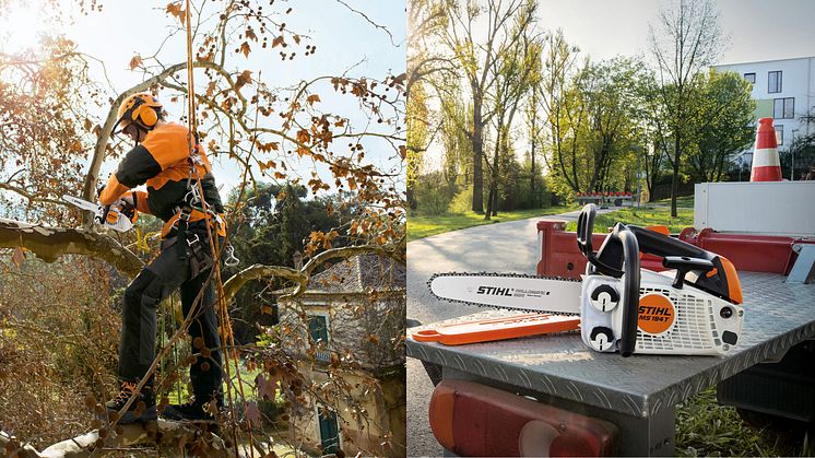 STIHL MS 151 T ja MS 194 T 