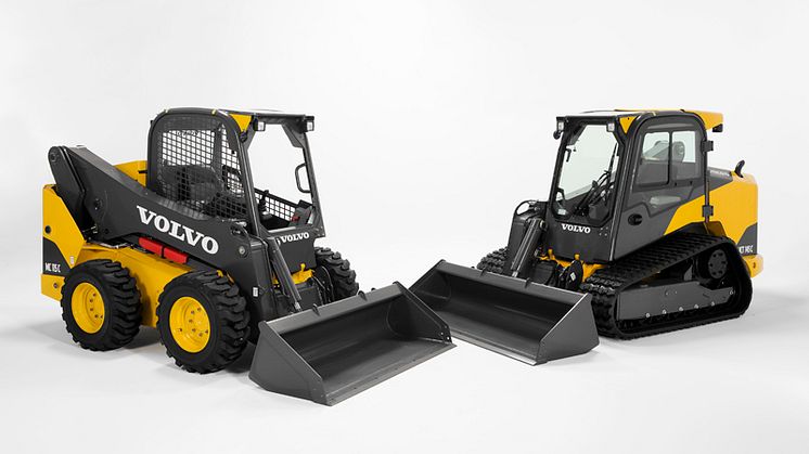 Volvo introducerar C-seriens kompaktlastare i Europa