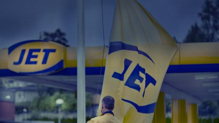 Nio Statoil 1-2-3 i Sverige blir JET