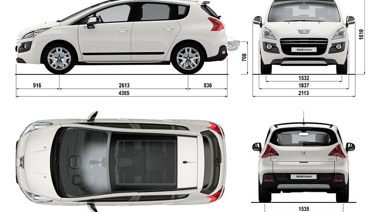 Peugeot 3008 HYbrid4