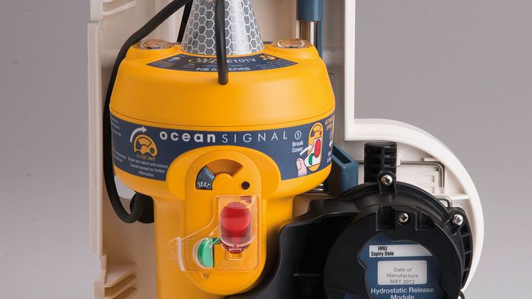 Ocean Signal E101V float-free EPIRB with integrated VDR memory capsule