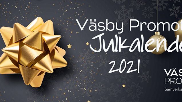 Räkna ner till jul med Väsby Promotions Julkalender