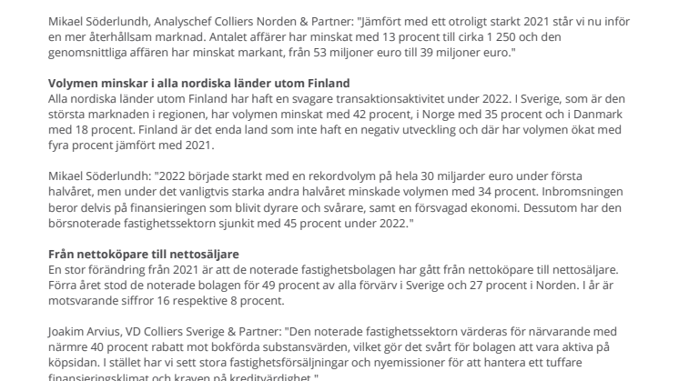 Stark nordisk transaktionsvolym 2022 trots nedgång med 31%.pdf