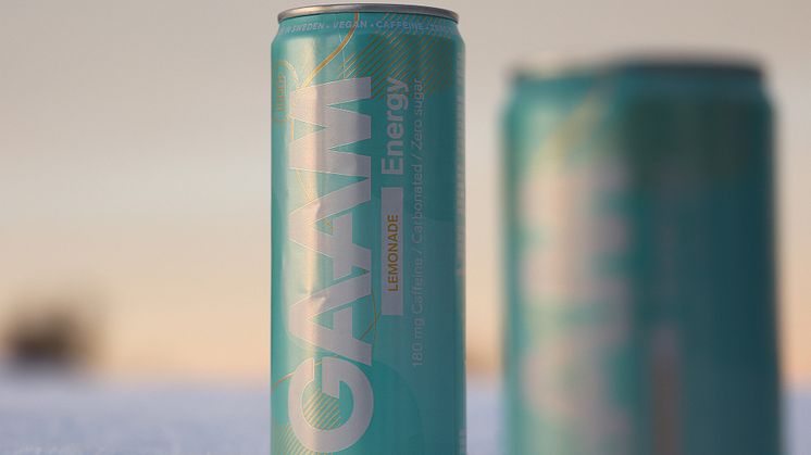GAAM lanserar GAAM Energy Lemonade - Lemonad har aldrig varit så uppfriskande!