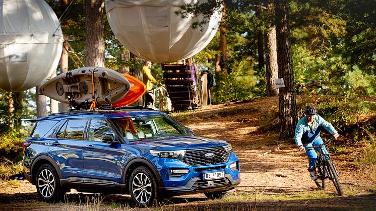 Ford Explorer ladbar hybrid Hove 2020 komoot